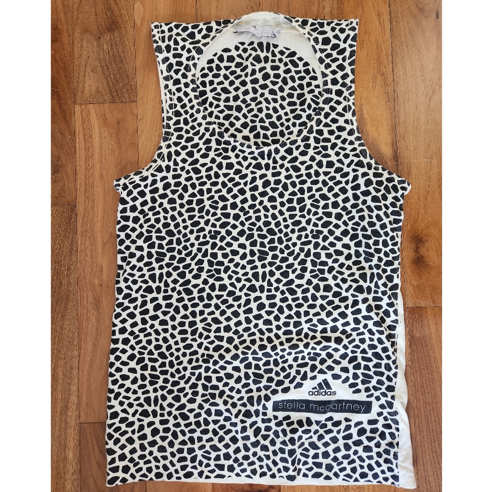 Adidas by Stella McCartney geometric print tank